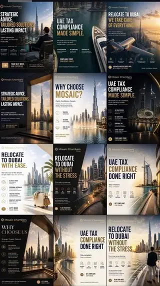 Mosaic Chambers Group social media feed by Positively Adam